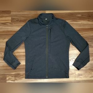 Men's Lululemon Athletica Full Zip Performance Jacket ~ Gray (Large)
